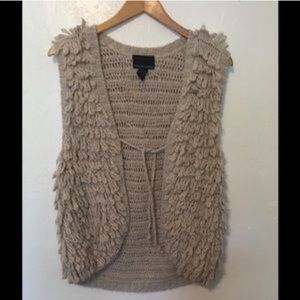 Cynthia Rowley Shag Vest